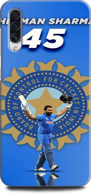 Afterglow Back Cover for SAMSUNG Galaxy A30s ROHIT SHARMA, BCCI,CRICKETER, INDIAN KHILADI, IPL, MI, T20  (Multicolor, Shock Proof, Pack of: 1)