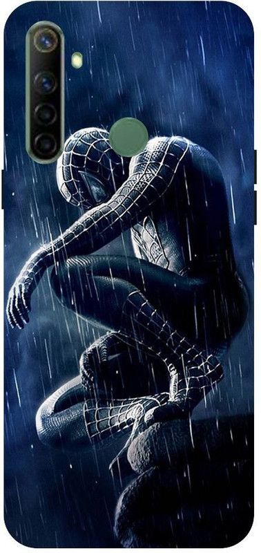 URCHIN Back Cover for Realme5 Spiderman, Spiderman logo, Marval, superhero, Comic  (Multicolor, Shock Proof)