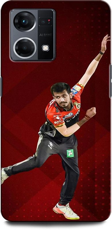 GRAFIQE Back Cover for OPPO F21 Pro 4G YUZVENDRA CHAHAL, CRICKET, INDIAN CRICKET, ROYAL  (Multicolor, Shock Proof, Pack of: 1)