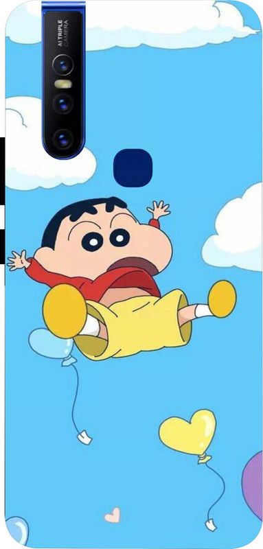 BUSINESS BUSTLE Back Cover for VIVO V15 ( Shinchan, Cartoon, Comics )  (Multicolor, Hard Case)