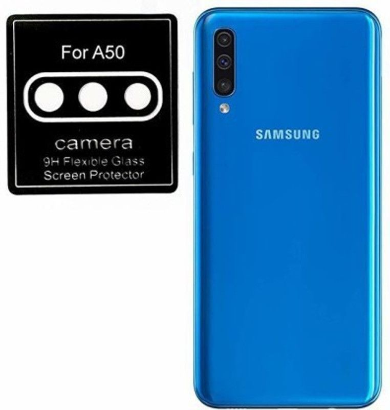 lazzy in hub Back Camera Lens Glass Protector for SAMSUNG GALAXY A50  (Pack of: 1)