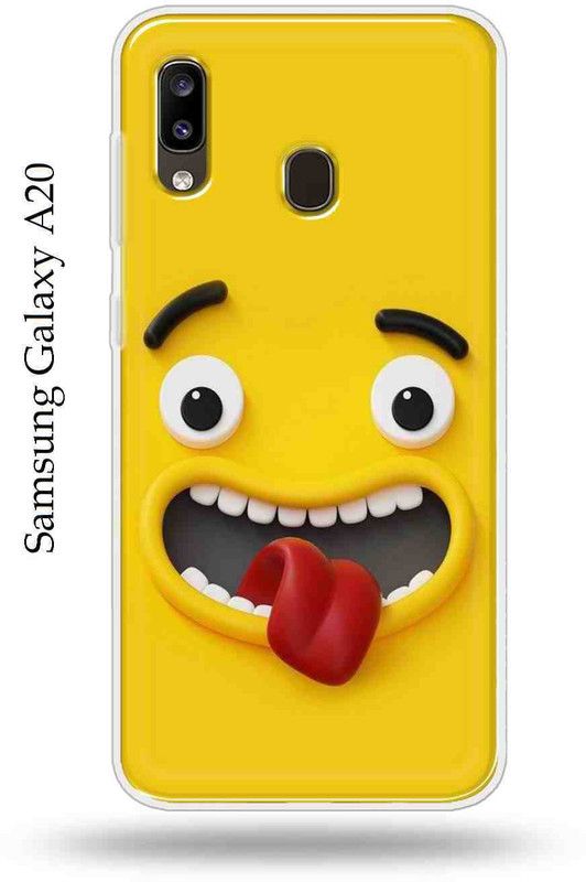 RM Style Back Cover for Samsung Galaxy A20, Samsung Galaxy A30, Samsung Galaxy M10S  (Yellow, Silicon)
