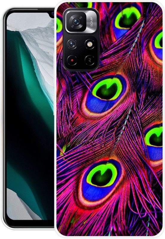WOELLO Back Cover for Redmi Note 11t  (Multicolor, Grip Case, Silicon, Pack of: 1)