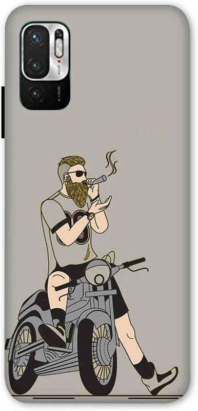 NDCOM Back Cover for Redmi Note 10T 5G Handsome Guy Printed  (Multicolor, Hard Case, Pack of: 1)