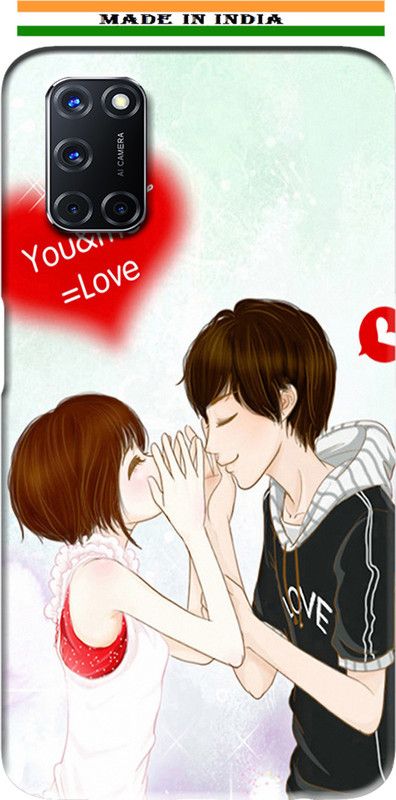 PictoWorld Back Cover for OPPO A52  (Multicolor, Grip Case, Silicon)