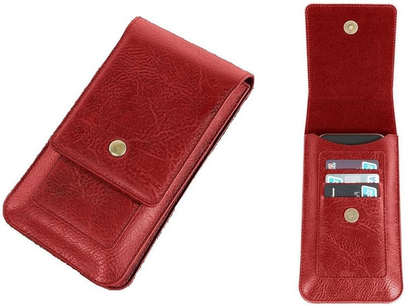 HARITECH Pouch for Nokia C21 Plus / Nokia G11 / Nokia G21  (Red, Holster, Pack of: 1)