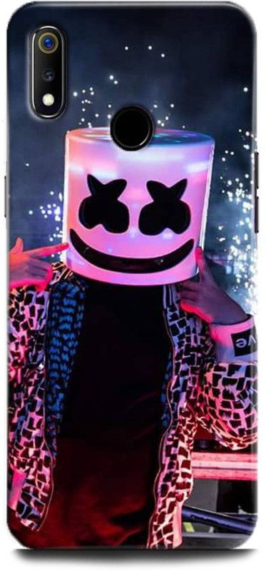 Afterglow Back Cover for Realme 3 Pro MARSHMELLO, EDM, DJ, FAMIOUS, MARSHMELLO, SINGER  (Multicolor, Shock Proof, Pack of: 1)