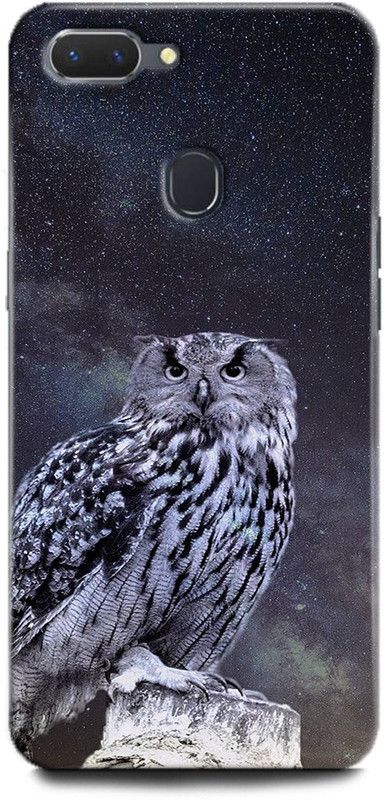 Afterglow Back Cover for Realme 2 Pro DARK OWL, 4K, BEAUTIFUL, DARK NIGHT, OWL  (Multicolor, Shock Proof, Pack of: 1)