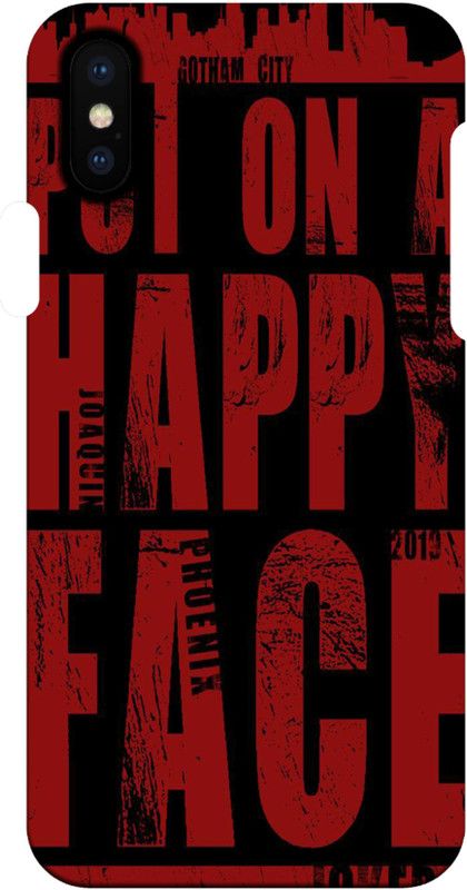 #Uncultured Back Cover for Apple iPhone X, Apple iPhone XS - Joker Print  (Multicolor, Hard Case, Pack of: 1)