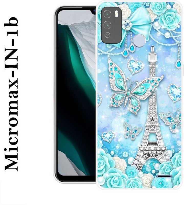 SIMAWAT Back Cover for Micromax in 1b  (Multicolor, Grip Case, Silicon)