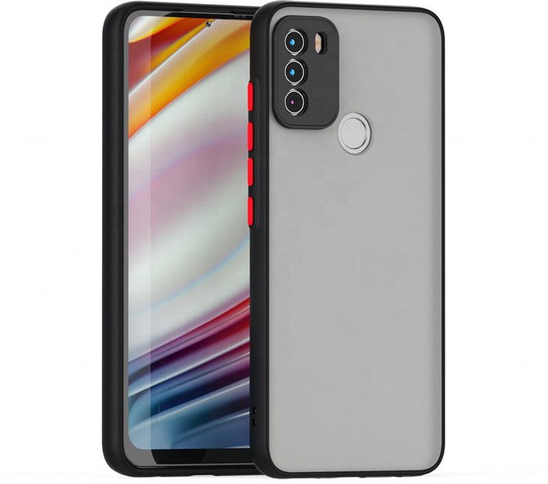 NewSelect Back Cover for Motorola G10 Power, Motorola Moto G30  (Black, Camera Bump Protector, Pack of: 1)