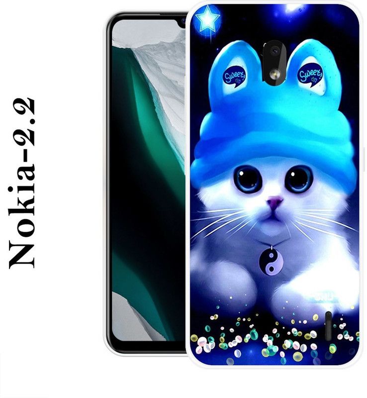 Sswastik Back Cover for Nokia 2.2  (Multicolor, Silicon)