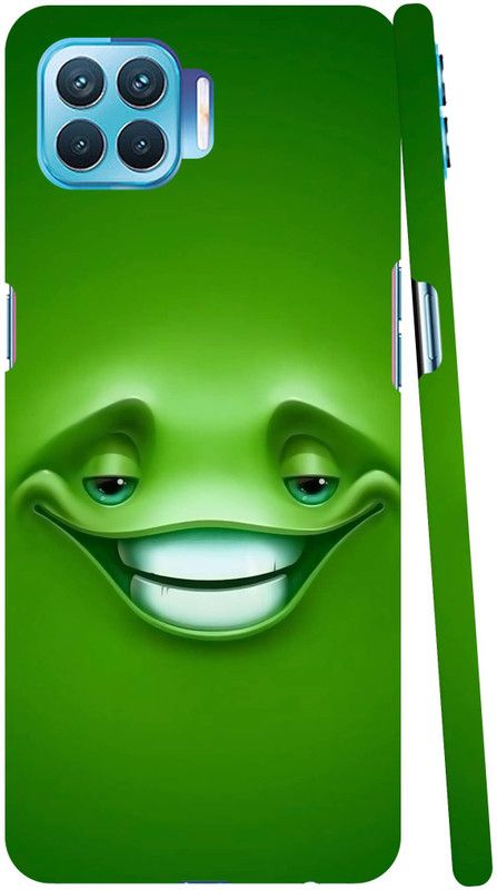 GS PANDA COLLECTIONS Back Cover for OPPO F17 PRO  (Green, Pack of: 1)