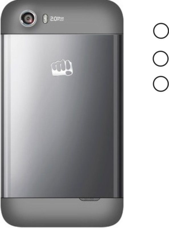 CHAMBU Back Camera Lens Glass Protector for Micromax Bolt A59  (Pack of: 3)