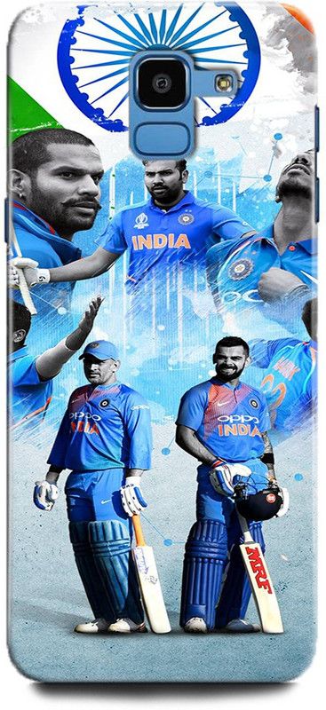 Afterglow Back Cover for SAMSUNG Galaxy On6 VIRAT KHOLI, SPORTS, CRICKET, MS DHONI, HITMAN, KL RAHUL  (Multicolor, Shock Proof, Pack of: 1)