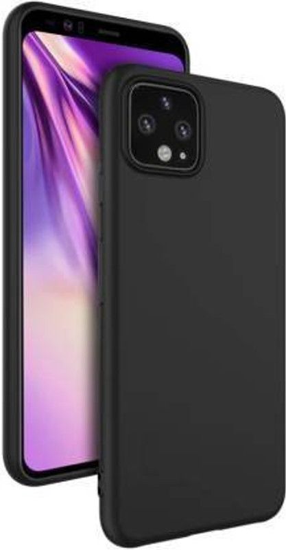 Spectacular ace Back Cover for Google Pixel 4 XL  (Black, Dual Protection, Silicon, Pack of: 1)