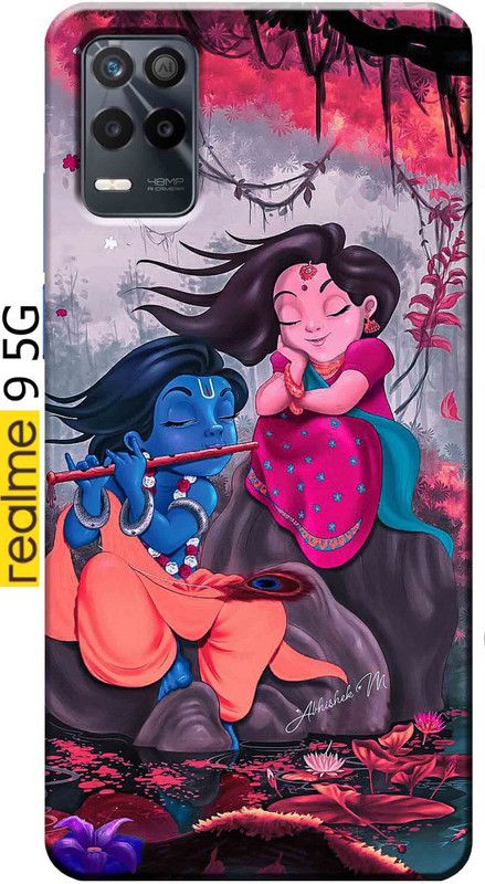 YornoSis Back Cover for Realme 9 5G 2809  (Multicolor, Grip Case, Silicon, Pack of: 1)