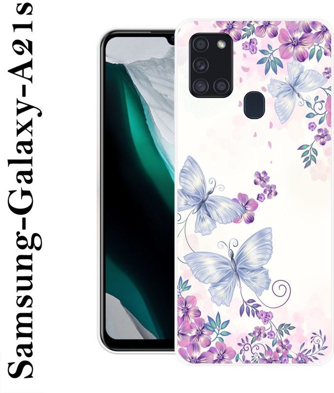 REALKING Back Cover for Samsung Galaxy A21s  (Multicolor, Silicon)