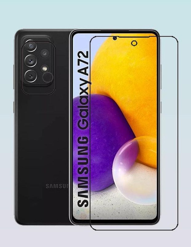 Toppings Screen Guard for Samsung Galaxy A72/A72 5G  (Pack of 3)
