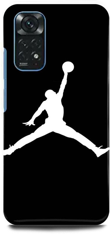 FIKORA Back Cover for Redmi Note 11S, JORDAN, LOGO, SIGN, EMBLEM  (Black, Hard Case, Pack of: 1)