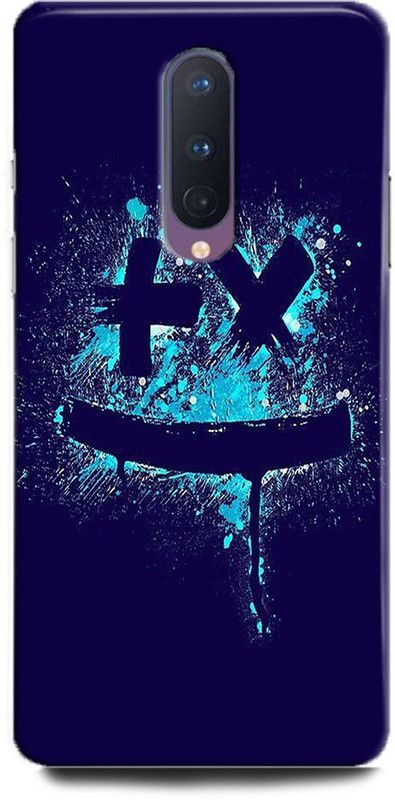 INDICRAFT Back Cover for OnePlus 8 MARSHMELLO, DJ, SMILE, MUSIC  (Multicolor, Hard Case, Pack of: 1)