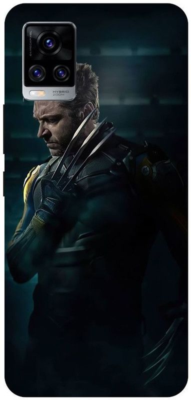 URCHIN Back Cover for Vivo V20 X men, wolverine, Marval, comic, Logan, Superhero,Black and white  (Multicolor, Shock Proof, Pack of: 1)