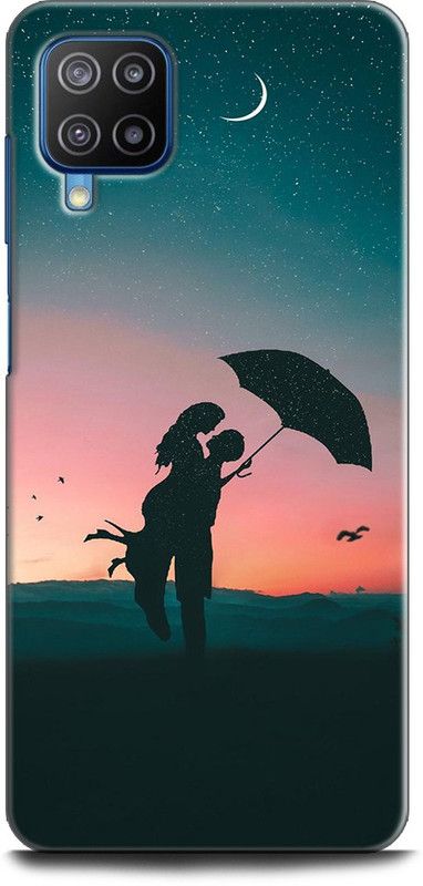 Afterglow Back Cover for SAMSUNG Galaxy F62 GIRL BOY, LOVE, ANIME, PINK, CUTE GIRL, DOLL, MOON LOVE  (Multicolor, Shock Proof, Pack of: 1)