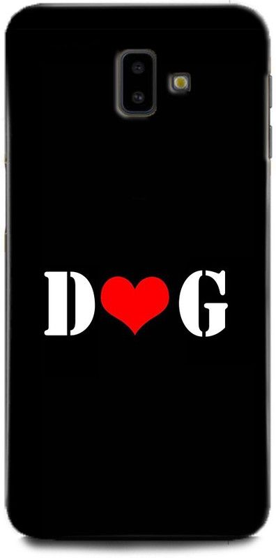 Afterglow Back Cover for SAMSUNG Galaxy J6 Plus D G, D LOVES G, NAME, LETTER, ALPHABET, DG LOVE, HART  (Multicolor, Shock Proof, Pack of: 1)
