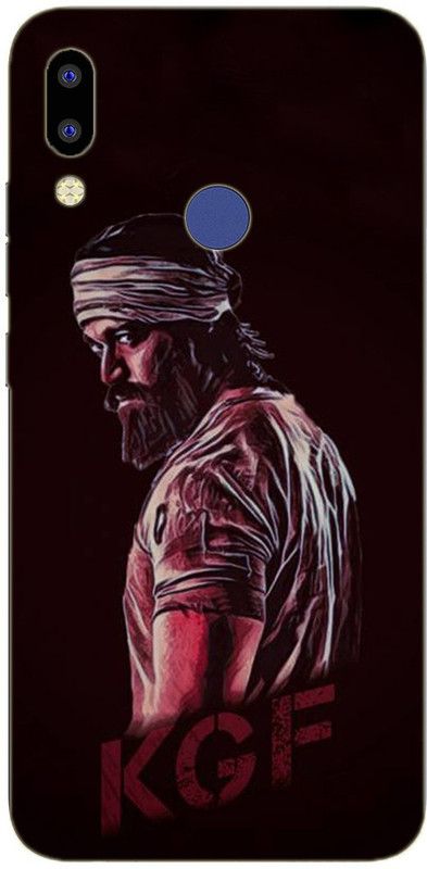 METOO Back Cover for Tecno i Air 2 Plus, KGF Hero Design Back Cover_Print_359  (Multicolor, Dual Protection, Silicon)