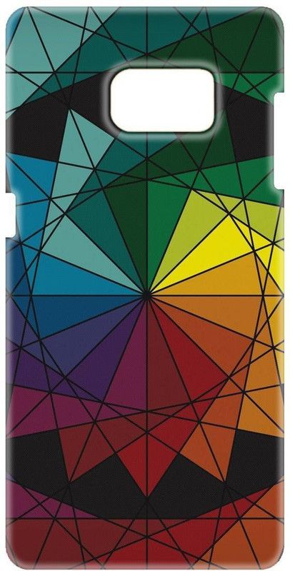 Smutty Back Cover for Samsung Galaxy S7 Edge, G935FD - Rangoli Print  (Multicolor, Hard Case, Pack of: 1)