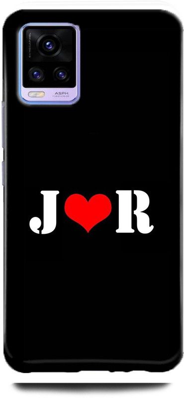 Afterglow Back Cover for Vivo V20 pro J R, J LOVES R, NAME, LETTER, ALPHABET, JR LOVE, HART  (Multicolor, Shock Proof, Pack of: 1)