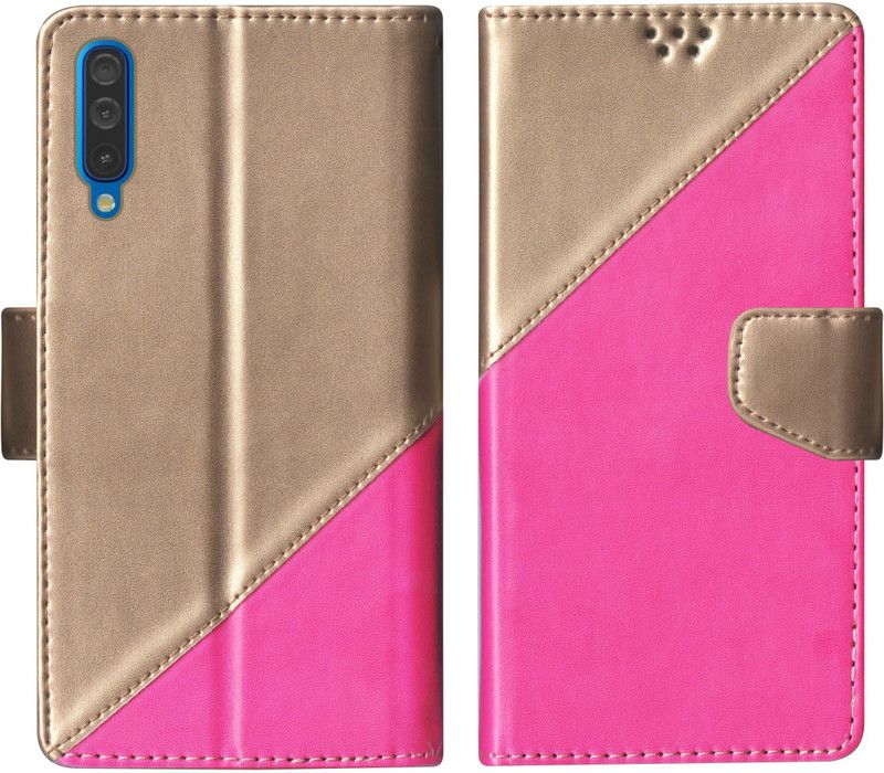 SBMS Flip Cover for Samsung Galaxy A50, Samsung Galaxy A50s, Samsung Galaxy A30s Multi  (Pink, Shock Proof, Pack of: 1)