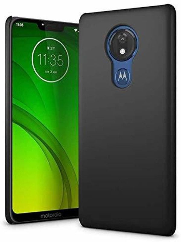S-Hardline Back Cover for Moto G7 Power  (Black, Flexible, Pack of: 1)