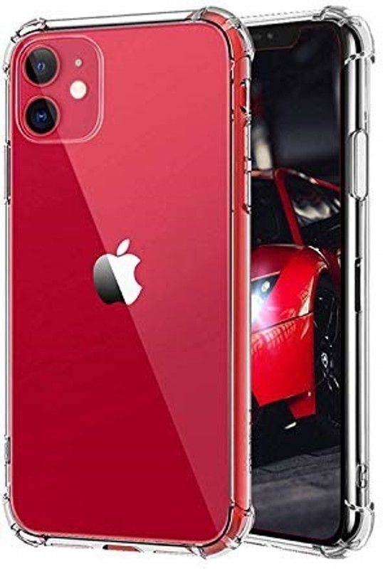 BRENZZ Back Cover for Apple iPhone 12 Mini  (Transparent, Shock Proof, Silicon, Pack of: 1)