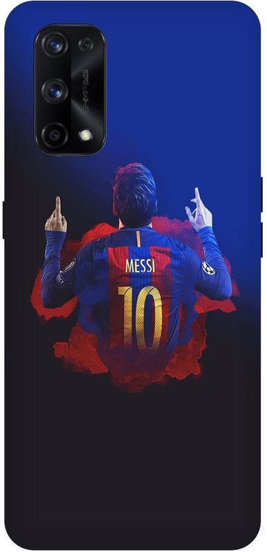 Bluvver Back Cover for Realme X7 Pro, RMX2121, Printed Messi Back Cover  (Multicolor, Hard Case, Pack of: 1)