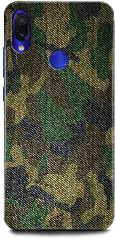 GRAFIQE Back Cover for Redmi Note 7 Pro/ Army, Texture, Army Uniform, Military, Comoflage  (Multicolor, Shock Proof, Pack of: 1)