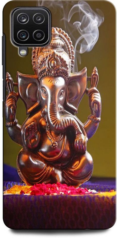 GRAFIQE Back Cover for SAMSUNG Galaxy A22 GANESH JI, GANPATI, LORD GANESHA, GOD  (Multicolor, Shock Proof, Pack of: 1)