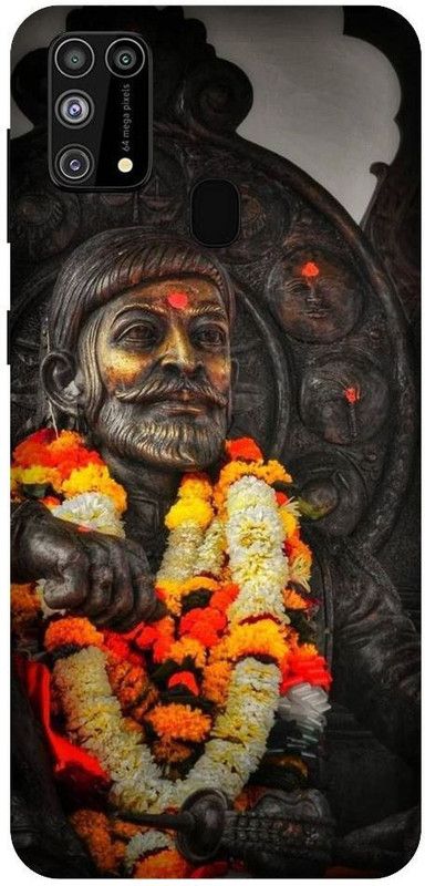URCHIN Back Cover for Samsung A21s Shivaji, Maharaja Shivaji, India, Famous, Fighter, Shivaji Rao  (Multicolor, Shock Proof, Pack of: 1)