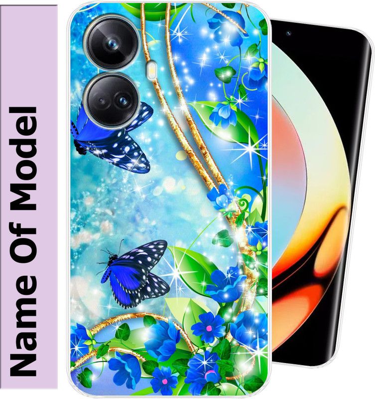 Hostprint Back Cover for Realme 10 pro plus  (Multicolor, Flexible, Silicon, Pack of: 1)