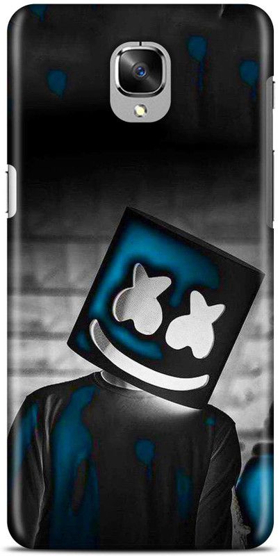Sankee Back Cover for OnePlus 3  (Black, Hard Case)