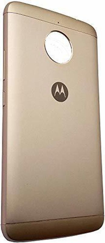 Docile Motorola Moto E4+ Back Panel  (Gold)