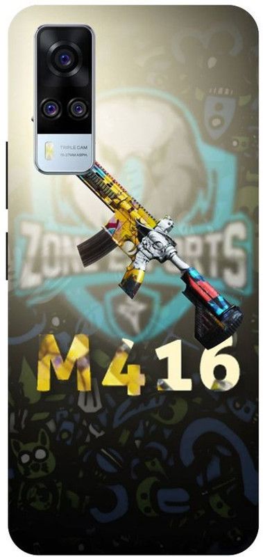 Zaplab Back Cover for Vivo Y31, V2036, Pubg Game Printed Back Cover  (Multicolor, Hard Case, Pack of: 1)