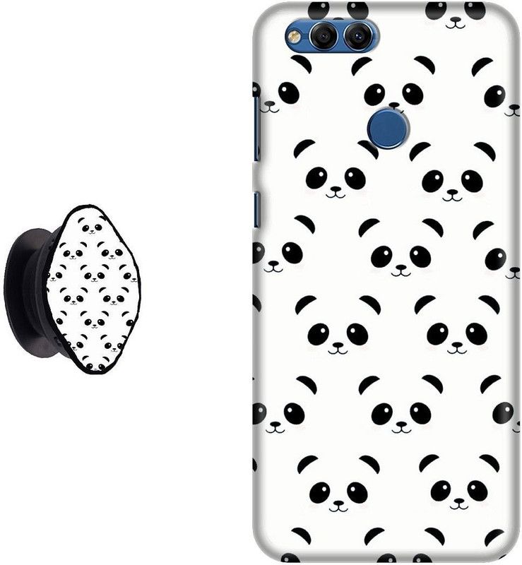 Flipkart SmartBuy Back Cover for Honor 7X  (White, Black, Cases with Holder, Pack of: 2)