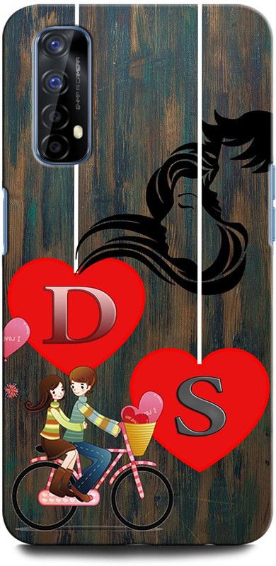 ORBIQE Back Cover for Realme Narzo 20 Pro DS, D LOVE S, S LOVE D, D LETTER, S LETTER, DS NAME  (Multicolor, Hard Case, Pack of: 1)