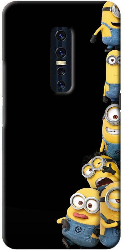 NDCOM Back Cover for VIVO V17 PRO Minions Printed  (Multicolor, Hard Case, Pack of: 1)