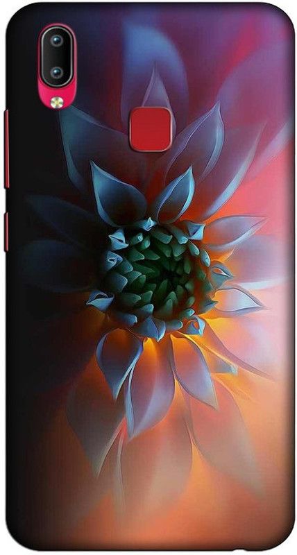 CROKIAN Back Cover for Vivo Y93 Flower Back Cover  (Multicolor, Hard Case, Pack of: 1)