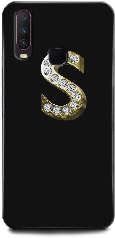 INTELLIZE Back Cover for Vivo Y15/1901 S letter,Printed  (Multicolor, Shock Proof, Pack of: 1)