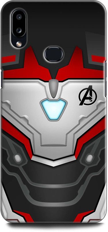 Afterglow Back Cover for SAMSUNG Galaxy A10s AVENGERS LOGO, AVENGERS, MARVEL, AVENGER, COMIC  (Multicolor, Shock Proof, Pack of: 1)