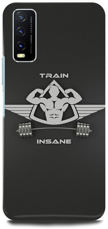 play fast Back Cover for Vivo Y20A, v2054 GYM, MOTIVATIONAL, INSPIRATION, BODYBUILDING  (Silver, Hard Case, Pack of: 1)