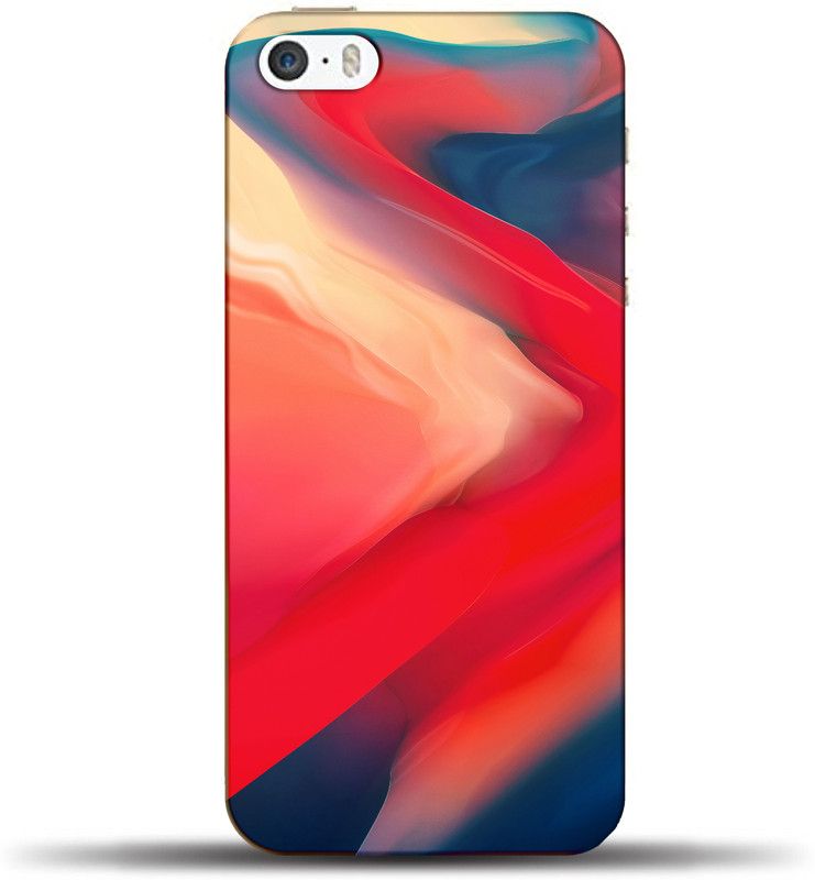 PhoneBukket Back Cover for Apple iPhone 5  (Red, Hard Case, Pack of: 1)
